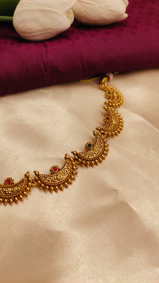 Ardha Chandra Necklace Set