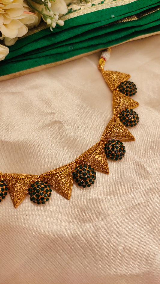 Royal Stone Statement Necklace