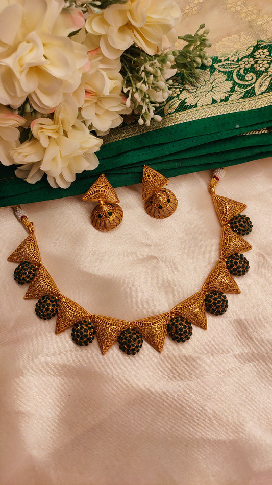 Royal Stone Statement Necklace